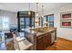 Modern kitchen with granite countertops and stainless steel appliances at 400 4Th S Ave # 506, St Petersburg, FL 33701
