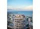 Stunning aerial view of a rooftop pool and city skyline at 400 Central Ave # Ph-B, St Petersburg, FL 33701