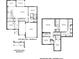 Two-story home floor plan showing a large kitchen, great room, and four bedrooms at 4319 Pullet Ct, Bradenton, FL 34211