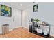 Bright entryway with tile floors and modern decor at 5012 Starfish Se Dr # C, St Petersburg, FL 33705