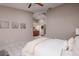 Bedroom with a queen-size bed and ensuite bathroom at 661 Segovia Ne Ct, St Petersburg, FL 33703