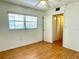 Bright bedroom with wood flooring and closet at 6800 20Th N Ave # 508, St Petersburg, FL 33710