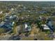 Wide aerial view of the house and neighborhood at 7408 S Elliott St, Tampa, FL 33616