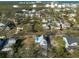 Aerial view showing a house and surrounding neighborhood at 7408 S Elliott St, Tampa, FL 33616