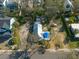 Overhead view of the house and surrounding area at 7408 S Elliott St, Tampa, FL 33616