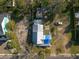 House and yard, viewed from above at 7408 S Elliott St, Tampa, FL 33616
