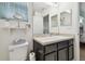 Bathroom with vanity, toilet, and shower at 8841 Walnut Gable Ct, Riverview, FL 33578