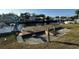 Large wooden dock perfect for your boat at 9524 Treasure Ne Ln, St Petersburg, FL 33702