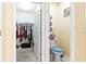Guest bathroom with toilet and closet at 12017 Gillingham Harbor Ln, Gibsonton, FL 33534