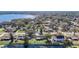 Wide aerial view of the neighborhood and the property's position at 1210 Lady Elaine Dr, Valrico, FL 33594