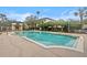 Relaxing community pool with ample seating at 17108 Carrington Park Dr # 710, Tampa, FL 33647