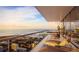 Spacious balcony boasting stunning ocean and city views at 235 1St S Ave # 1705, St Petersburg, FL 33701
