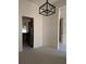 Dining room with carpet and chandelier at 2365 Ardenwood Dr, Spring Hill, FL 34609