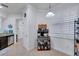 Cozy kitchen nook with coffee bar and built-in shelving at 417 Brandywine Falls Ct, Apollo Beach, FL 33572