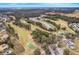 Aerial view of golf course and community at 4605 Lisette Cir, Brooksville, FL 34604