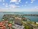 Expansive aerial view of waterfront community and building at 4900 Brittany S Dr # 701, St Petersburg, FL 33715