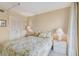 Guest bedroom with a queen bed and two nightstands at 4900 Brittany S Dr # 701, St Petersburg, FL 33715