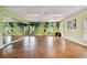 Exercise room with mirrors and fitness balls at 4900 Brittany S Dr # 701, St Petersburg, FL 33715