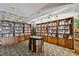 Well-stocked community library with various books and a reading area at 4900 Brittany S Dr # 701, St Petersburg, FL 33715