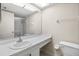 Clean bathroom with a vanity and toilet at 4920 Locust Ne St # 116, St Petersburg, FL 33703