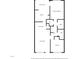 Floor plan showing the layout of the home at 4920 Locust Ne St # 116, St Petersburg, FL 33703