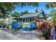 Bright blue restaurant building with outdoor seating and a lively atmosphere at 5309 21St S Ave, Gulfport, FL 33707