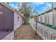 Long side yard with storage and a ladder at 5309 21St S Ave, Gulfport, FL 33707