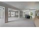 Large, open basement area, ideal for various uses at 608 Columbus Dr, Tierra Verde, FL 33715