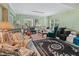 Finished basement with ample space for living and storage at 608 Columbus Dr, Tierra Verde, FL 33715