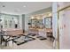 Elegant bathroom with double vanity and a large shower at 608 Columbus Dr, Tierra Verde, FL 33715