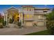 Grand waterfront home with circular driveway and lush landscaping at 608 Columbus Dr, Tierra Verde, FL 33715