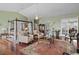 Spacious main bedroom with sitting area and hardwood floors at 608 Columbus Dr, Tierra Verde, FL 33715
