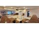 Kitchen with granite countertops and white cabinets at 6773 14Th N Ave, St Petersburg, FL 33710