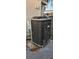 GrandAire AC unit in the backyard at 9116 Chantilly Ln, Port Richey, FL 34668