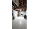 Laundry room with washer, dryer and storage shelves at 9116 Chantilly Ln, Port Richey, FL 34668