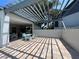 Relaxing covered patio area near the pool at 11201 122Nd Ave # 204, Largo, FL 33778