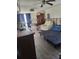 Bedroom with furniture and damaged wall at 16108 5Th E St, Redington Beach, FL 33708