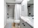 Updated bathroom with a tub shower combo at 2058 Sheffield Ct, Oldsmar, FL 34677