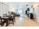 Spacious living room with hardwood floors and neutral decor at 2058 Sheffield Ct, Oldsmar, FL 34677
