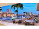 Rooftop pool with lounge chairs and tables at 235 1St S Ave # 2504, St Petersburg, FL 33701