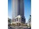 Modern high-rise building with street level parking and city views at 235 1St S Ave # 3803, St Petersburg, FL 33701