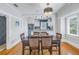 Well-lit dining area with a table and chairs, open to kitchen at 236 9Th Ne Ave, St Petersburg, FL 33701