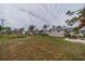 Large backyard with room for outdoor activities at 3645 Lokai Pl, Sarasota, FL 34232