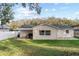 Backyard with patio and privacy fence at 5135 River Point Ct, New Port Richey, FL 34653