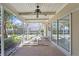 Spacious screened porch, perfect for relaxing at 5265 Venetian Ne Blvd, St Petersburg, FL 33703