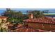 Aerial view of community, showcasing waterfront and building rooftops at 555 5Th Ne Ave # 521, St Petersburg, FL 33701