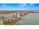 Aerial view showcasing building's waterfront location at 6287 Bahia Del Mar Cir # 208, St Petersburg, FL 33715