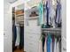 Large walk-in closet with ample shelving and hanging space at 6287 Bahia Del Mar Cir # 208, St Petersburg, FL 33715
