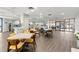 Community room with tables and chairs for gatherings at 6287 Bahia Del Mar Cir # 208, St Petersburg, FL 33715