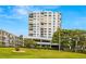 High rise building with lush landscaping and a beautiful view at 6287 Bahia Del Mar Cir # 208, St Petersburg, FL 33715